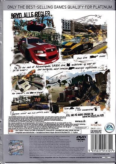 Burnout 3 Takedown - PS2 - Platinum (B Grade) (Genbrug)